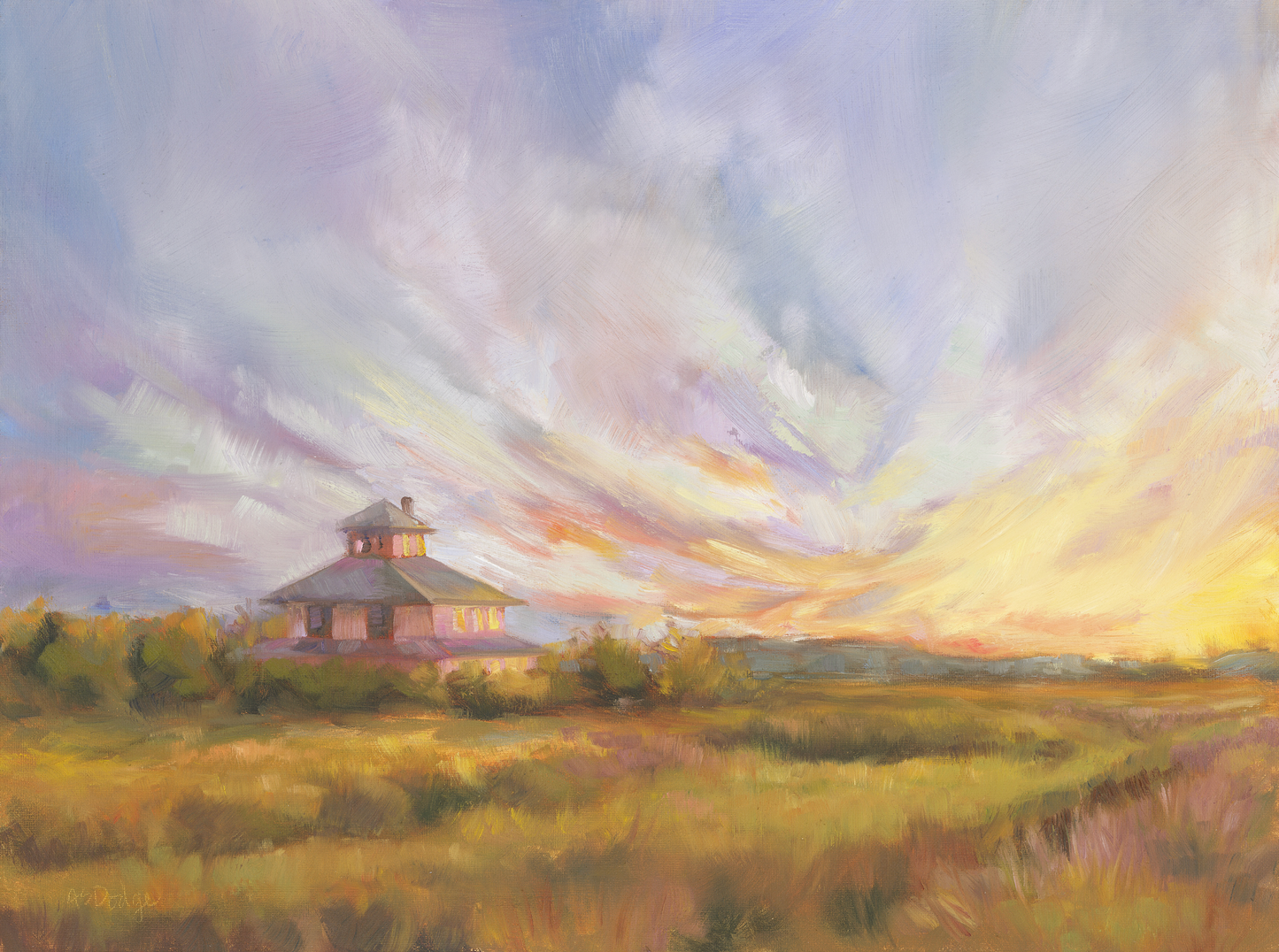 Pink House | Greeting Card